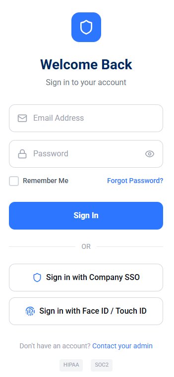 Login Screen